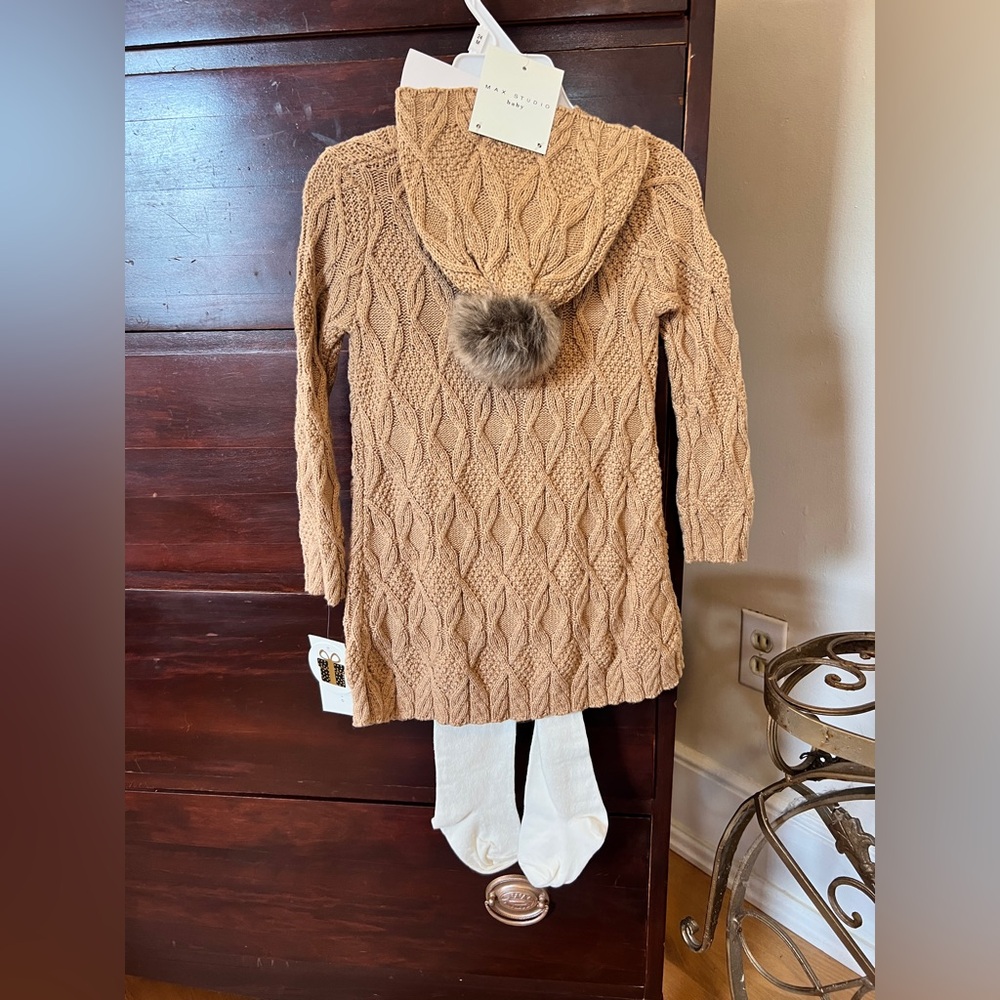 NWT 3 Piece Sweater Dress Size 24 Months